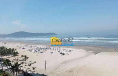 Apartamento com 1 dormitório para alugar, 39 m² por r$ 1.900,00/mês - vila guilhermina - praia grande/sp