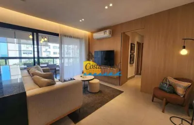 Apartamento com 2 dormitórios à venda, 75 m² por r$ 996.420,00 - josé menino - santos/sp