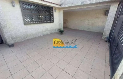 Sobrado com 3 dormitórios à venda, 175 m² por r$ 850.000,00 - jardim paraíso - são vicente/sp