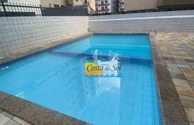 Apartamento com 2 dormitórios à venda, 80 m² por r$ 382.000,00 - vila assunção - praia grande/sp