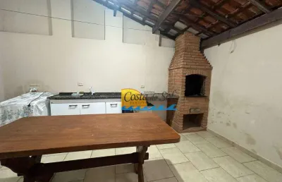 Sobrado com 3 dormitórios à venda, 178 m² por r$ 700.000,00 - vila guilhermina - praia grande/sp