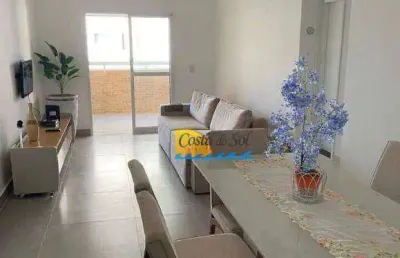 Apartamento com 2 dormitórios à venda, 88 m² por r$ 550.000,00 - cidade ocian - praia grande/sp