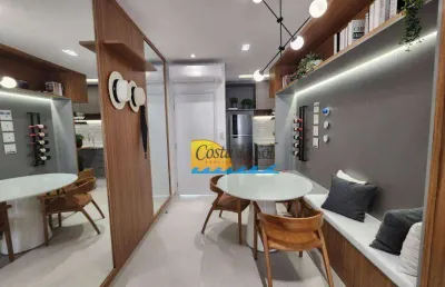 Apartamento com 2 dormitórios à venda, 86 m² por r$ 850.000,00 - gonzaga - santos/sp