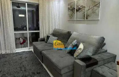 Apartamento com 3 dormitórios à venda, 146 m² por r$ 1.590.000,00 - canto do forte - praia grande/sp