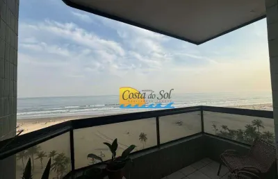 Apartamento com 3 dormitórios à venda, 142 m² por r$ 1.000.000,00 - vila guilhermina - praia grande/sp