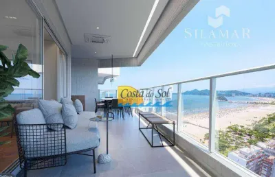 Apartamento com 4 dormitórios à venda, 433 m² por r$ 8.240.000,00 - gonzaga - santos/sp