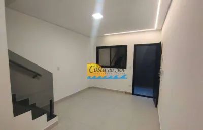 Casa com 2 dormitórios à venda, 49 m² por r$ 305.000,00 - mirim - praia grande/sp