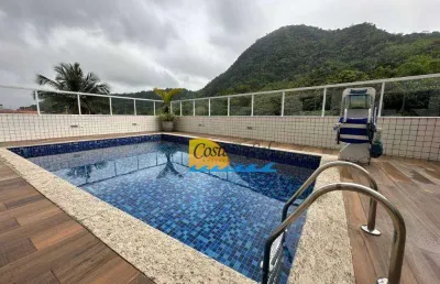 Apartamento com 2 dormitórios para alugar, 65 m² por r$ 3.200,00/mês - canto do forte - praia grande/sp