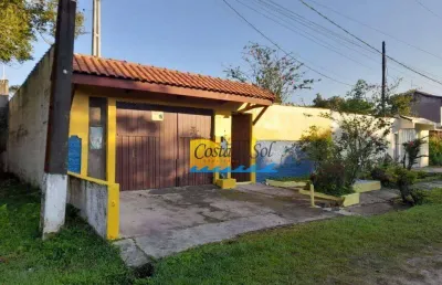 Casa com 3 dormitórios à venda, 144 m² por r$ 250.000,00 - santa cruz - itanhaém/sp