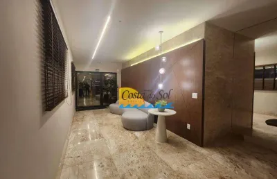 Apartamento com 3 dormitórios à venda, 134 m² por r$ 2.600.000 - boqueirão - santos/sp