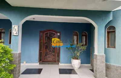 Sobrado com 4 dormitórios à venda, 300 m² por r$ 1.500.000,00 - solemar - praia grande/sp
