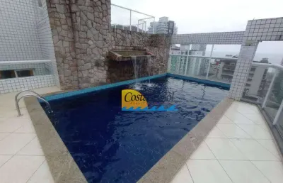 Apartamento com 1 dormitório à venda, 48 m² por r$ 380.000,00 - canto do forte - praia grande/sp