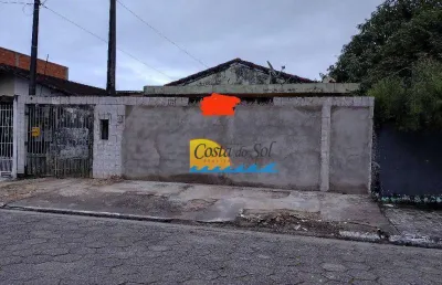 Terreno à venda, 500 m² por r$ 900.000 - cidade ocian - praia grande/sp