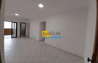 Apartamento com 3 dormitórios para alugar, 86 m² por r$ 4.500,00 - vila guilhermina - praia grande/sp