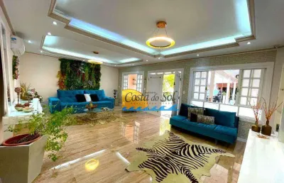 Casa com 3 dormitórios à venda, 346 m² por r$ 1.700.000,00 - ocian - praia grande/sp