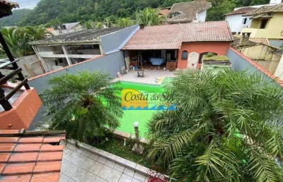 Casa com 6 dormitórios à venda, 326 m² por r$ 1.800.000,00 - canto do forte - praia grande/sp