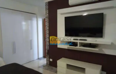 Cobertura com 4 dormitórios à venda, 133 m² por r$ 1.150.000,00 - vila guilhermina - praia grande/sp