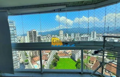 Apartamento com 3 dormitórios à venda, 160 m² por r$ 901.000,00 - vila caiçara - praia grande/sp