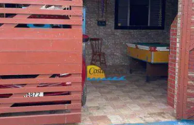 Casa com 2 dormitórios à venda por r$ 250.000,00 - flórida mirim - mongaguá/sp