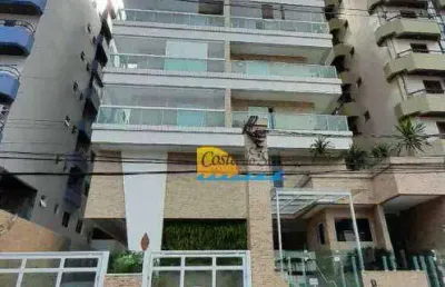 Apartamento com 1 dormitório para alugar, 44 m² por r$ 2.800,00/mês - canto do forte - praia grande/sp