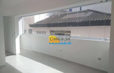 Apartamento com 1 dormitório à venda, 46 m² por r$ 348.000,00 - vila guilhermina - praia grande/sp