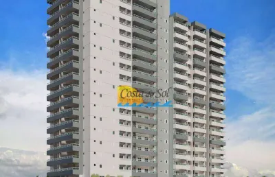 Apartamento com 2 dormitórios à venda, 82 m² por r$ 499.000,00 - vila caiçara - praia grande/sp