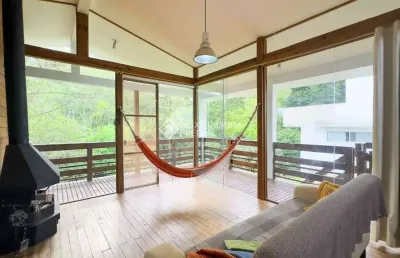 Casa com 3 quartos à venda na luiz zanelato, 458, encantada, garopaba, 158 m2 por r$ 750.000