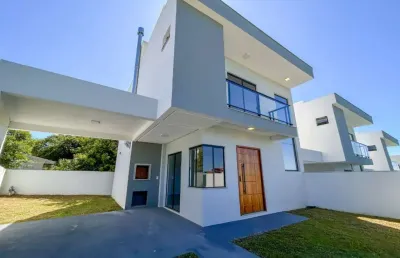Casa com 3 quartos à venda na jose laguna, 8192, ibiraquera, imbituba, 130 m2 por r$ 620.000