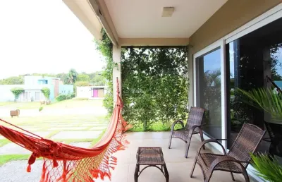 Casa em condomínio fechado com 5 quartos à venda na sc 434, km 14, 246, araçatuba, imbituba, 276 m2 por r$ 2.580.000