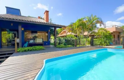 Casa em condomínio fechado com 3 quartos à venda na higino marques, 7659, campo duna, garopaba, 192 m2 por r$ 2.150.000