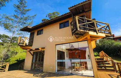 Casa com 2 quartos à venda na dos camarões, 454, praia da ferrugem, garopaba, 120 m2 por r$ 1.100.000