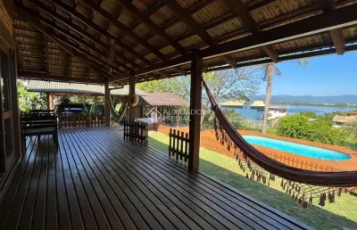 Casa com 3 quartos à venda na geral de ibiraquera, s/n, 1002, ibiraquera, imbituba, 200 m2 por r$ 1.390.000