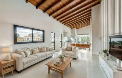 Casa em condomínio fechado com 3 quartos à venda na clemente bernardino machado, 111, grama, garopaba, 190 m2 por r$ 1.689.999