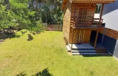 Casa com 1 quarto à venda na avenida porto novo, 1, ibiraquera, imbituba, 70 m2 por r$ 425.000