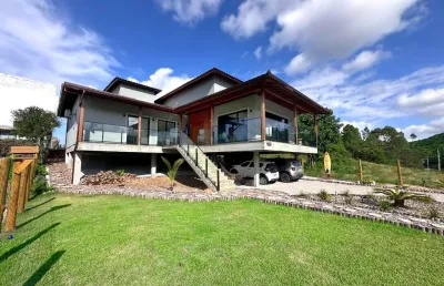 Casa com 3 quartos à venda na jovino piucco, 33, macacu, garopaba, 210 m2 por r$ 3.500.000
