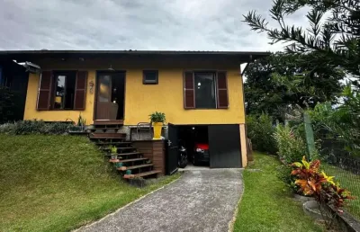 Casa com 2 quartos à venda na gralha-azul, 1, siriú, garopaba, 100 m2 por r$ 690.000