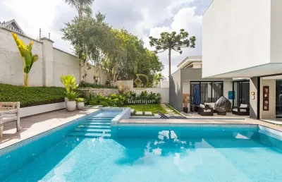 Casa em condomínio fechado com 4 quartos à venda na rua ângelo domingos durigan, santa felicidade, curitiba, 396 m2 por r$ 5.900.000
