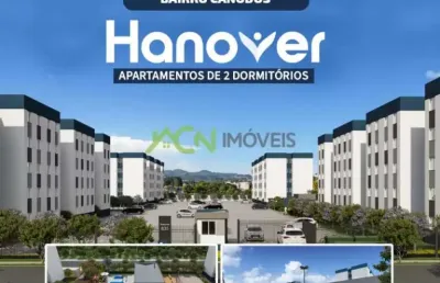 Lançamento residencial hanover - apartamentos de 2 dormitórios em canudos