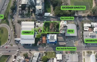 Área com 1409,98m², na castro alves, rio branco, novo hamburgo