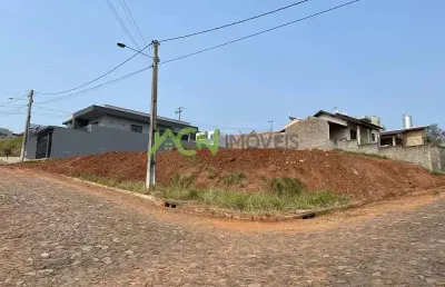 Terreno com 357,50m², em esquina, no bairro bela vista, estância velha