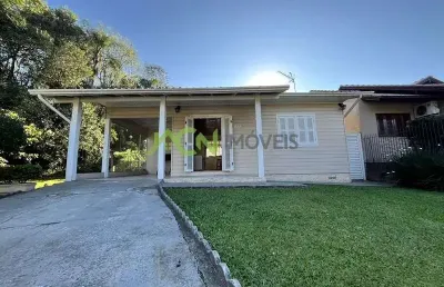 Casa plana com edicula localizada no bairro sete de setembro em ivoti