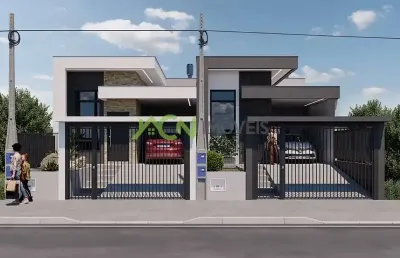 Casa com três dormitórios sendo um suite no bairro floresta em estância velha