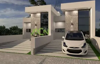 Casa com dois dormitórios no bairro lago azul em estância velha!!