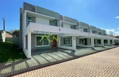 Sobrado geminado de alto padrão, próximo ao centro de ev