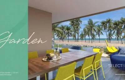 Manoá guajiru, apartamento, 157,00m², 4 quartos, praia de guajiru, trairi/ce