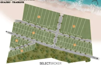 Loteamento villas do mar, 390,00m², guajiru, trairi/ce,