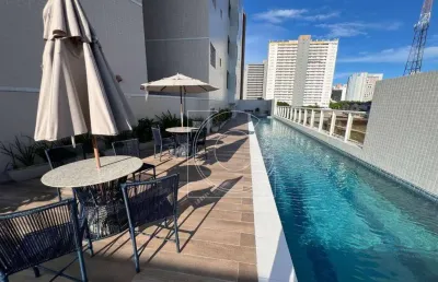 Ed. aquárius residence, apartamento 54 m², 2 quartos, nascente, praia de iracema, fortaleza/ce