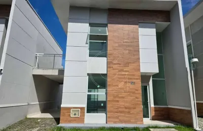 Condomínio bello village, casa 138m², mangabeira - eusébio/ce