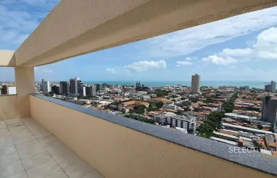 Ed. regency park, cobertura, 106,10, 3 quartos, aldeota, fortaleza/ce