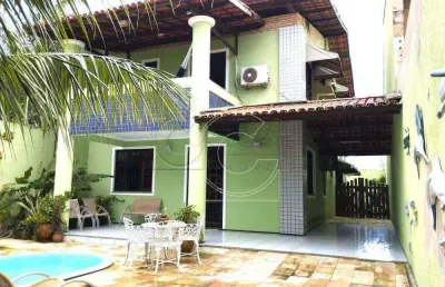 Casa duplex, 274,45m² , lote 10x30 (300,00m²), 4 dormitórios (3 suítes), sapiranga(coité), fortaleza/ce